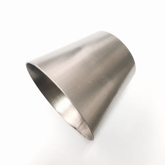compare product Ticon Industries 2-3/8in OAL 2.0in to 3.0in Titanium Transition Reducer Cone