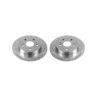 compare product Power Stop 12-16 Buick LaCrosse Rear Evolution Drilled & Slotted Rotors - Pair