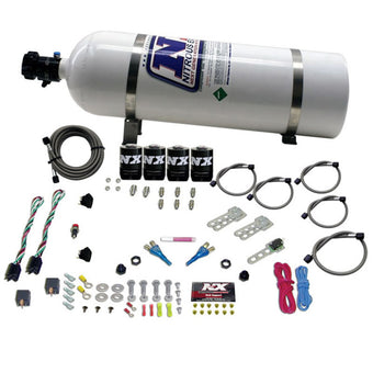 compare product Nitrous Express GM EFI Dual Stage Nitrous Kit (50-150HP x 2) w/15lb Bottle