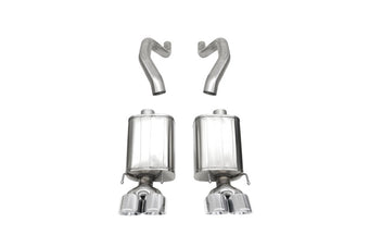 compare product Corsa 06-13 Chevy Corvette C6 Z06 7.0L / 09-13 ZR1 6.2L Polished Axle-Back Exhaust w/4.5in Twin Tips