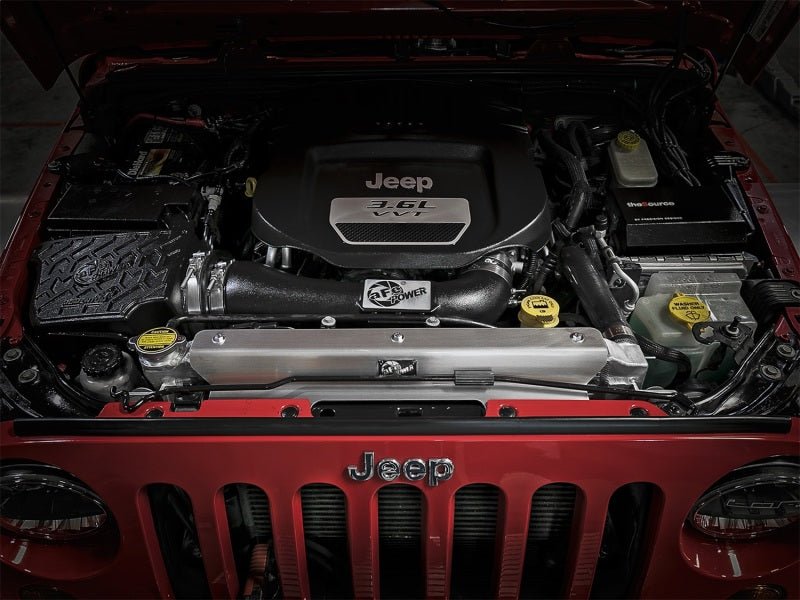 aFe BladeRunner GT Series Bar and Plate Radiator w/ Black Hoses 12 - 18 Jeep Wrangler (JK) V6 3.6L - My Store