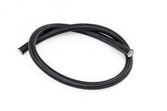compare product DeatschWerks 6AN Black Nylon Braided PTFE Hose 3 Feet