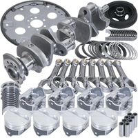 Eagle Chevy 350 1Pc 3.480in Crank 5.700in I - Beam Rods 4.060in Pistons 153 Tooth FP Balanced Assembly - My Store