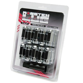compare product Wheel Mate Monster Locking Lug Nut Set of 4 - Chrome 14x1.50