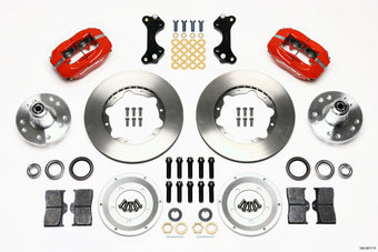 compare product Wilwood Forged Dynalite Front Kit 11.00in Red WWE ProSpindle