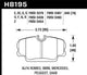 Hawk 84 - 4/91 BMW 325 (E30) HPS 5.0 Street Front Brake Pads - My Store