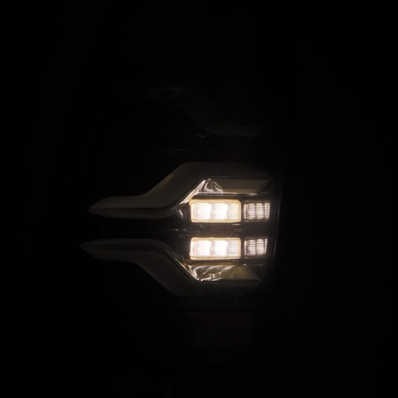 AlphaRex 05 - 15 Toyota Tacoma LUXX LED Taillights Alpha Blk w/Activ Light/Seq Signal - My Store