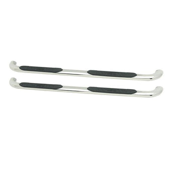 compare product Westin 2014-2018 Chevy Silverado 1500 Dbl Cab (Body Mount) Platinum 4 Oval Nerf Step Bars - SS