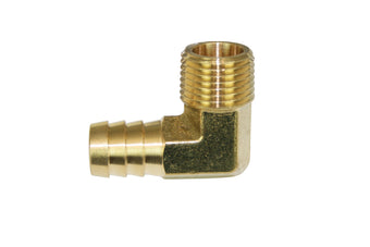 compare product Moroso 90 Degree Fitting - 1/2in NPT to 5/8in Barbed - Brass - Single