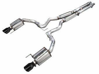 compare product AWE Tuning 2024 Ford Mustang GT Fastback S650 RWD Touring Catback Exhaust w/ Dual Diamond Black Tips