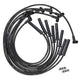 Moroso GM BBC 366 - 454 HEI - Style w/Coil In Cap Ultra 350 8mm Multi - Angle Spark Plug Wire Set - Black - My Store