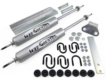 compare product Tuff Country 80-96 Ford F-250 4wd Dual Steering Stabilizer (Parallel Style)