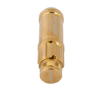 NRG 700 Series M12 X 1.25 Steel Lug Nut w/Dust Cap Cover Set 21 Pc w/Locks & Socket - Chrome Gold - My Store