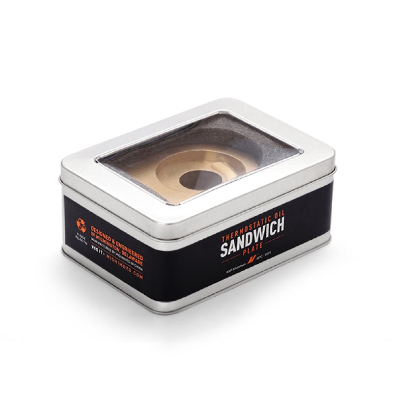 Mishimoto Silver M20 Oil Sandwich Plate - My Store