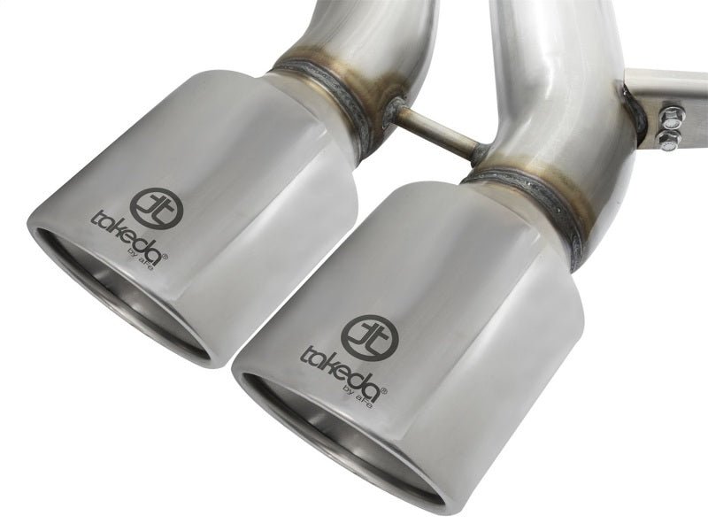 aFe POWER Takeda 3in 304 SS Cat - Back Exhaust w/ Polished Tips 13 - 17 Ford Focus ST L4 - 2.0L (t) - My Store