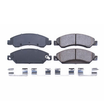compare product Power Stop 2007 Cadillac Escalade Front Z17 Evolution Ceramic Brake Pads w/Hardware