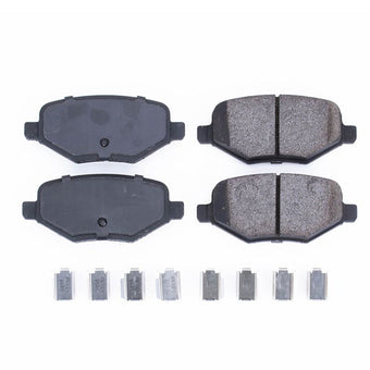 compare product Power Stop 14-15 Ford Edge Rear Z17 Evolution Ceramic Brake Pads w/Hardware