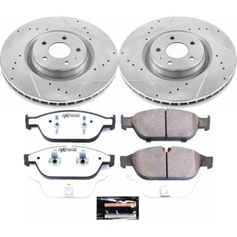 compare product Power Stop 12-16 Audi A6 Quattro Front Z26 Street Warrior Brake Kit