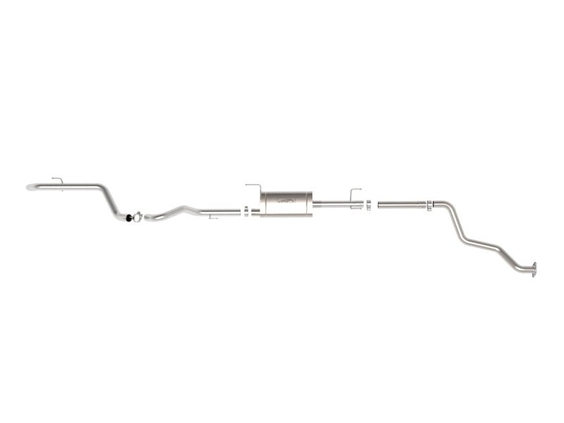 aFe 2024 Toyota Tacoma L4 2.4L MACH Force - Xp Hi - Tuck 2.5in 304 SS Steel Cat - Back Exhaust - My Store