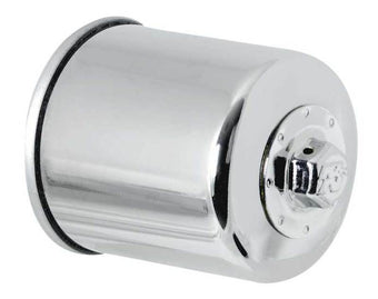 compare product K&N Honda / Kawasaki / Yamaha / Polaris / Victory 2.688in OD x 3.344in H Oil Filter - Chrome