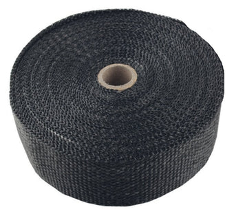 compare product Torque Solution Fiberglass Exhaust Wrap Universal 1inx50ft - Black