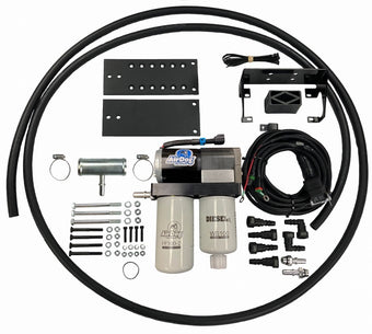 compare product PureFlow AirDog 01-10 Chevrolet 6.6L Duramax FP-100-4G Fuel Air Separation System