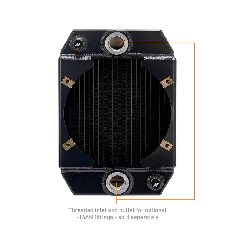 Mishimoto Universal Drag Race Performance Aluminum Radiator - Black - My Store