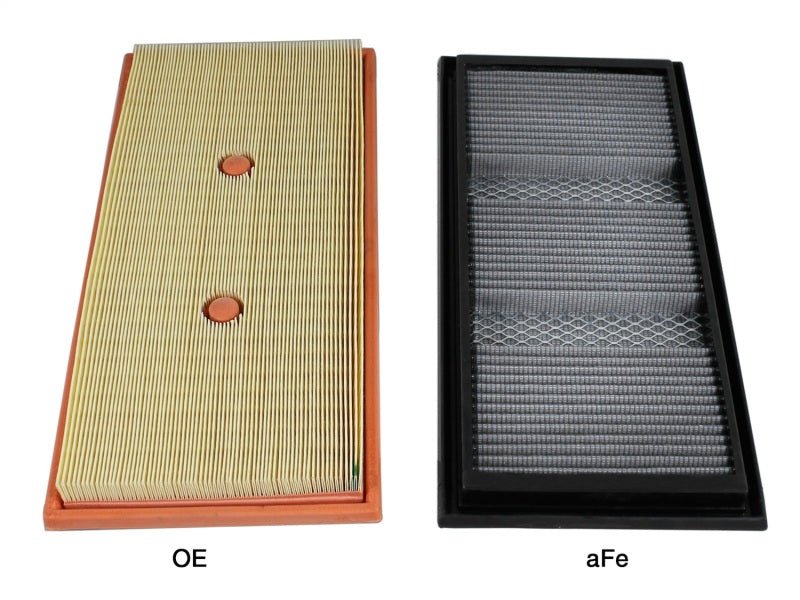aFe MagnumFLOW OEM Replacement Air Filter Pro DRY S 12 - 14 Mercedes - Benz C/E/ML - Class V6 3.5L - My Store