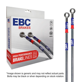 compare product EBC 92-95 BMW M3 3.0L Stainless Steel Brake Line Kit
