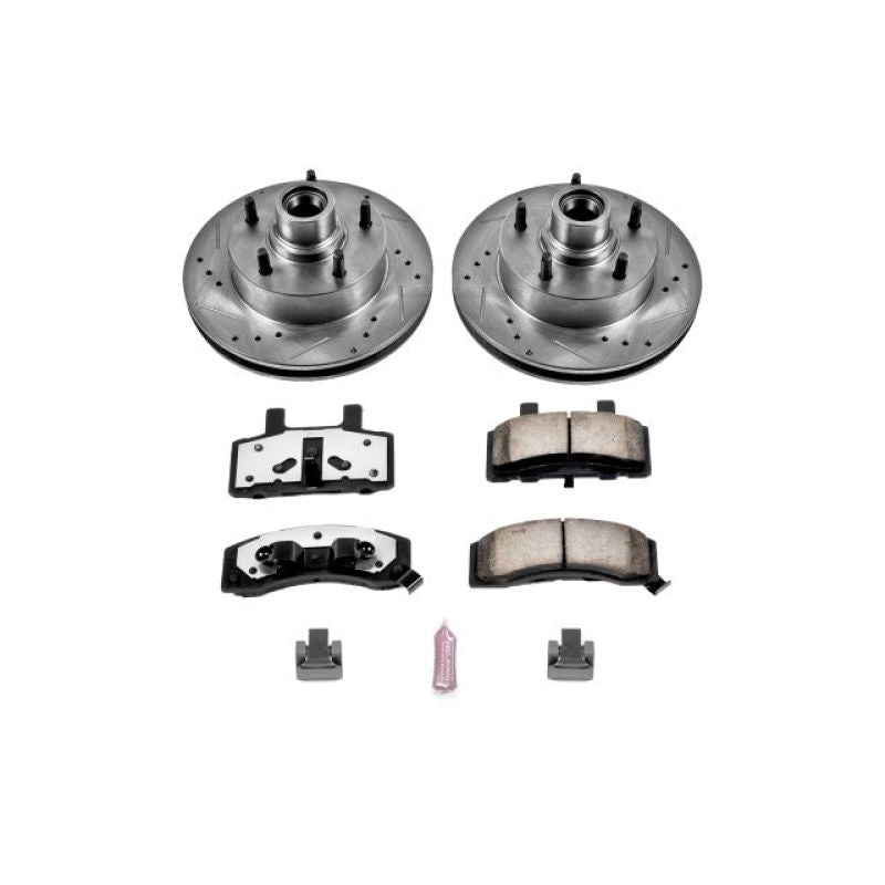 Power Stop 87 - 93 Ford E - 150 Front Z36 Truck & Tow Brake Kit - My Store