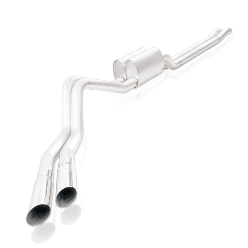 Stainless Works 15 - 25 Ford F150 5.0L Legend Aftermark Connection Dual 3.5in Side Exit Polished Tips - My Store