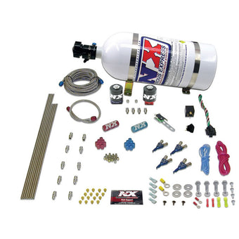 compare product Nitrous Express 4 Cyl Alcohol Nitrous Kit (125-275HP) w/5lb Bottle