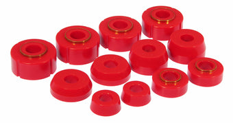 compare product Prothane 66-79 Ford F100-350 4wd Body Mount - Red