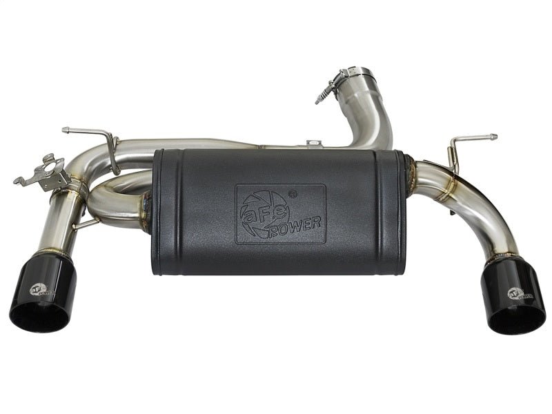 aFe MACHForce XP Exhausts Axle - Back 12 - 15 BMW 335i 3.0T (SS w/Black Tips) - My Store