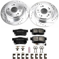Power Stop 02 - 04 Acura RL Rear Z23 Evolution Sport Brake Kit - My Store