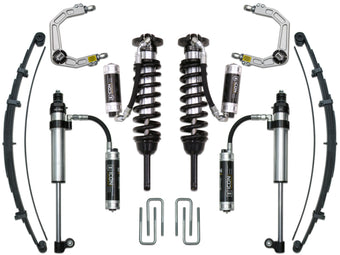compare product ICON 05-15 Toyota Tacoma 0-3.5in/16-17 Toyota Tacoma 0-2.75in Stage 9 Suspension System w/Billet Uca