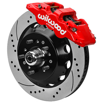 compare product Wilwood 69-70 Chevrolet Impala W/ Disc Or Drum 69-82 Corvette Aerolite 6R 14in GT Rotor Drilled Red