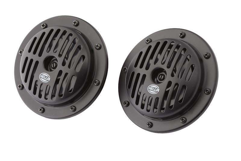 Hella Supertone Horn Kit 12V 310/380HZ HTone Black - My Store