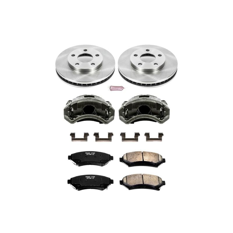 Power Stop 97 - 05 Buick Century Front Autospecialty Brake Kit w/Calipers - My Store