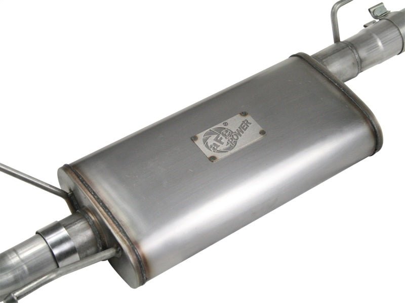 aFe MACHForce XP 2.5in 409SS Cat Back Exhaust w/ 304SS Polished Tip 05 - 13 Toyota Tacoma V6 4.0L - My Store