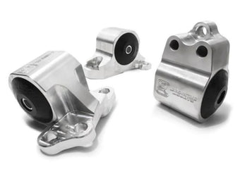 compare product Innovative 92-95 Civic B/D Series Silver Aluminum Mounts Solid Bushings (3 Bolt)