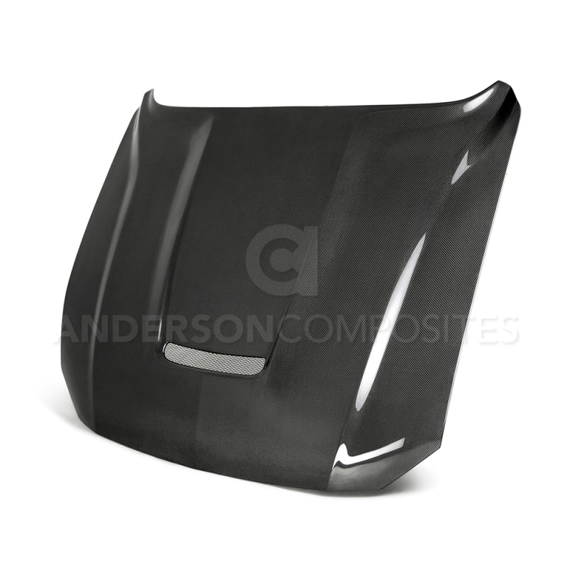Anderson Composites 2018 Ford Mustang Type - GR Double Sided Carbon Fiber Hood - My Store