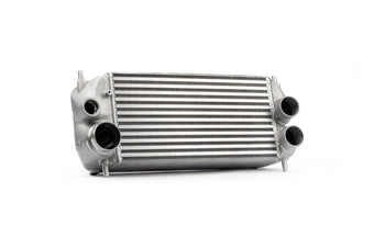 compare product AMS Performance 2015+ Ford F-150 & Raptor 2.7L/3.5L EcoBoost Stock Loc. Intercooler (Silver w/ Logo)