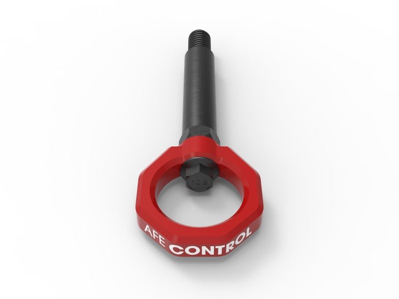 aFe Control Rear Tow Hook Red BMW F - Chassis 2/3/4/M - My Store