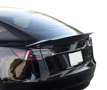 compare product MXP 2017+ Tesla Model 3 T3-1 Wet Carbon Rear Spoiler