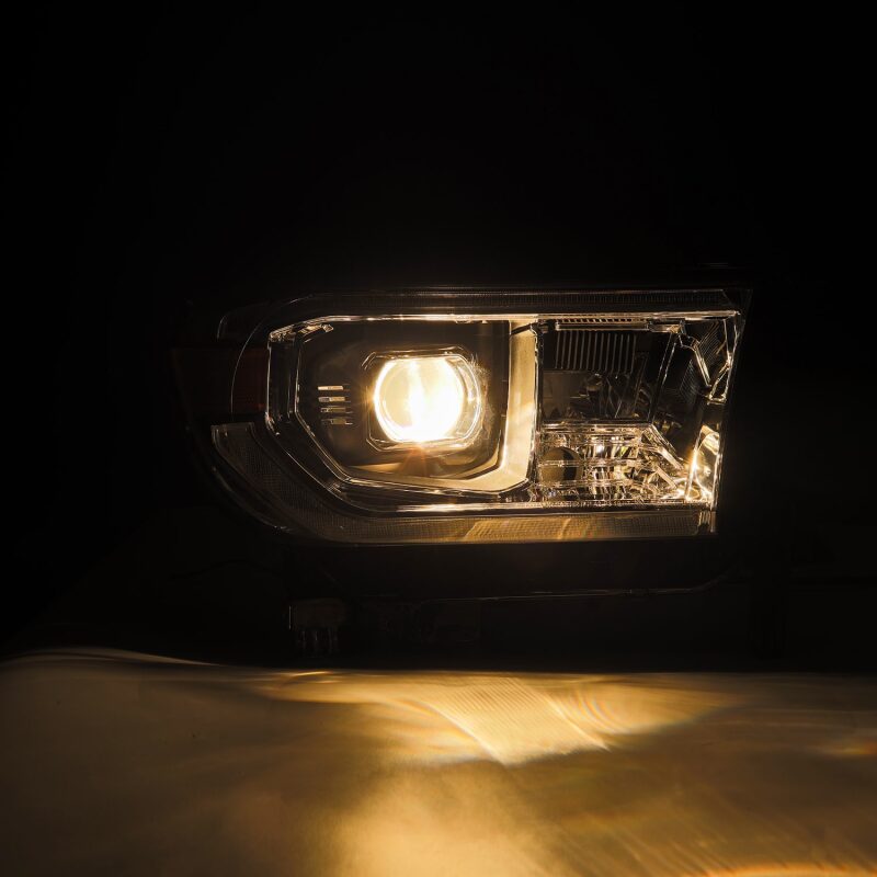 AlphaRex 07 - 13 Toyota Tundra / 08 - 17 Sequoia LUXX LED Proj HL Chrome w/Actv Light / Seq. Sig + DRL - My Store