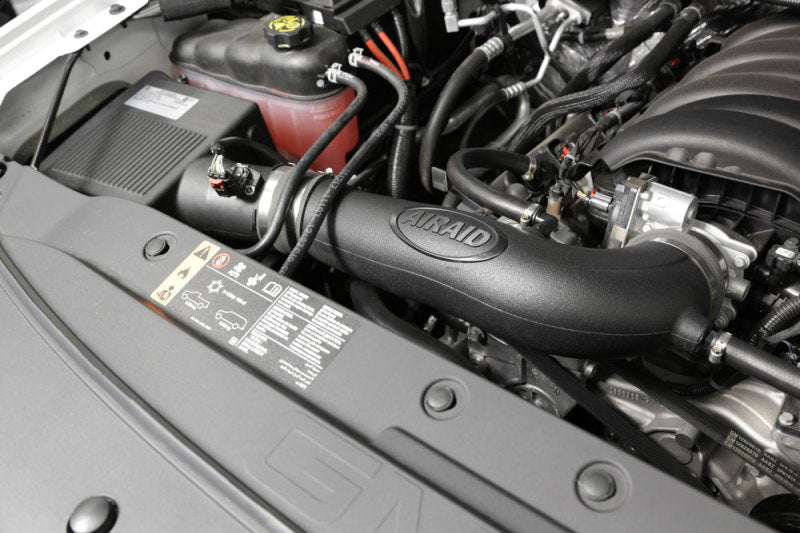 Airaid 17 - 18 GMC Sierra/Yukon V8 - 6.2L F/I Jr Intake Kit - Oiled / Red Media - My Store