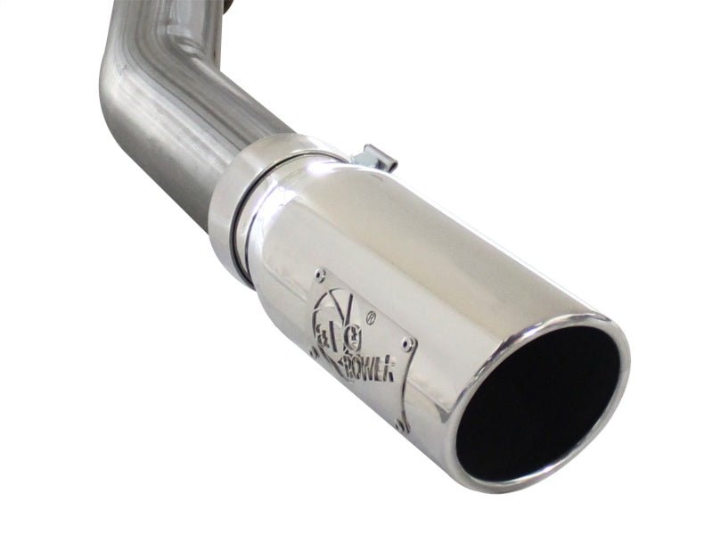 aFe MACHForce XP Exhausts Cat - Back SS 409 EXH Polished CB Ford F - 150 11 - 12 V6 - 3.5L (tt) - My Store