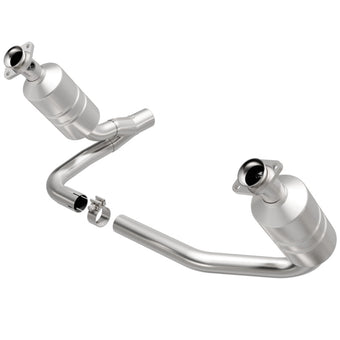 compare product MagnaFlow DF Cat. Conv 07-09 Dodge Dakota 3.7L/4.7L /07-09 Mitsubishi Raider 3.7L Y-Pipe Assembly