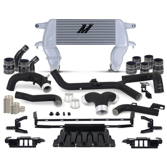 compare product Mishimoto 21+ Ford Bronco 2.7L High Mount INT Kit BK Pipes SL Core